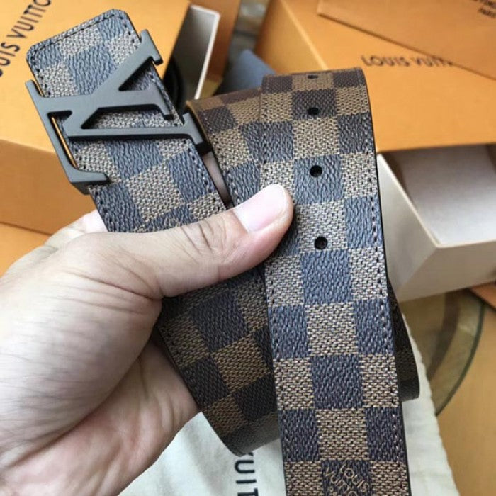 LV Damier Ebene Initiales Belt M9807