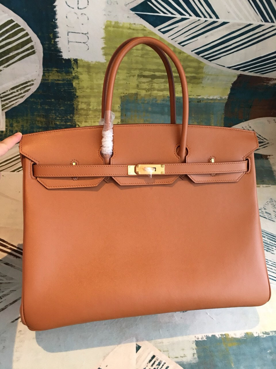 HM Birkin Brown  11.8in/30cm