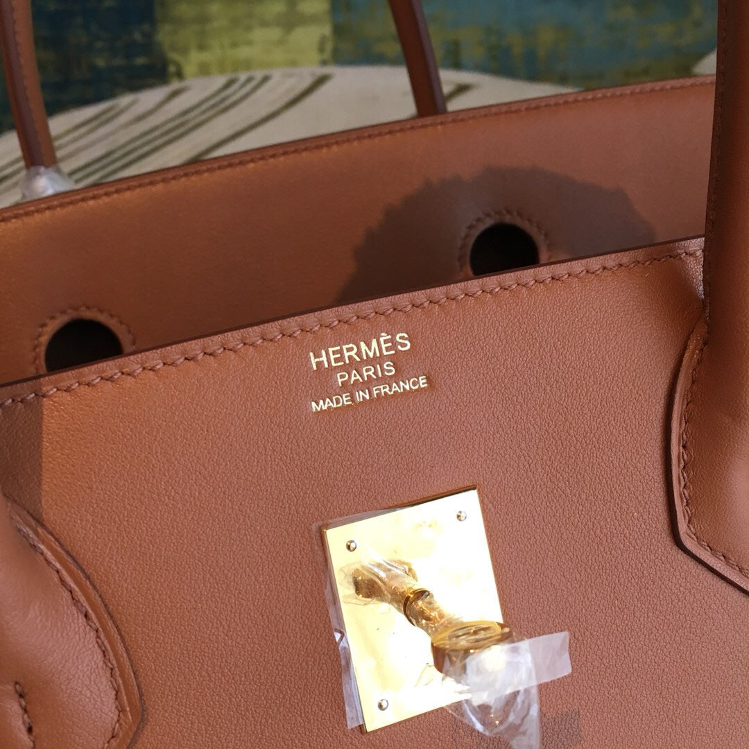 HM Birkin Brown  11.8in/30cm