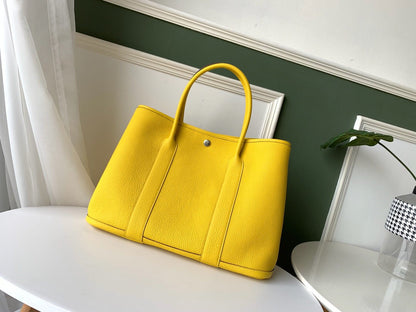 HM Garden Party 36 Bag Yellow For Women, Handbags, Shoulder Bags 14.2in/36cm