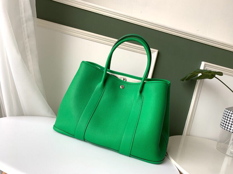 HM Garden Party 36 Bag Green For Women, Handbags, Shoulder Bags 14.2in/36cm