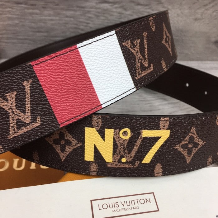 Louis Vuitton LV Pyramide Trunk L’Œil 40MM Reversible Belt M0499V