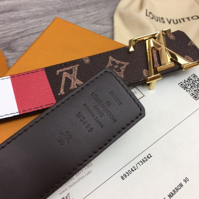 Louis Vuitton LV Pyramide Trunk L’Œil 40MM Reversible Belt M0499V