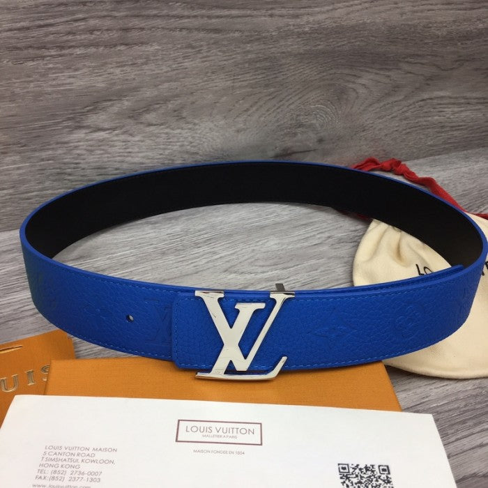 Louis Vuitton LV Initials Taurillon Illusion 40MM Reversible Belt M0502T