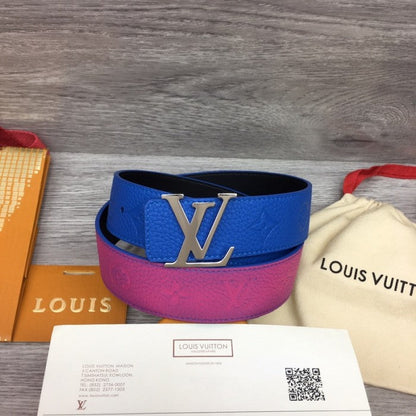 Louis Vuitton LV Initials Taurillon Illusion 40MM Reversible Belt M0503T