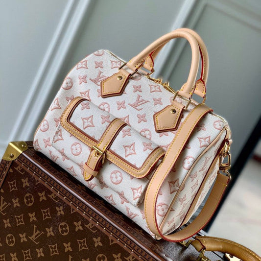 Louis Vuitton Monogram coated canvas Speedy Bandouliere 25 M20919