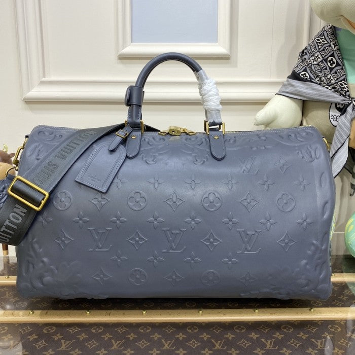 Louis Vuitton Keepall Bandouliere 50 Gray