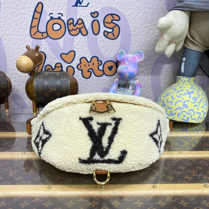 Louis Vuitton Monogram Shearling Bumbag M23715