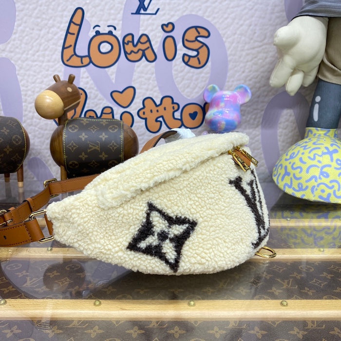 Louis Vuitton Monogram Shearling Bumbag M23715