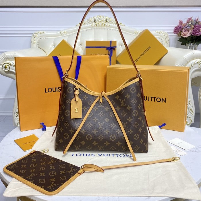 Louis Vuitton Monogram Canvas CarryAll PM Handbag M46203