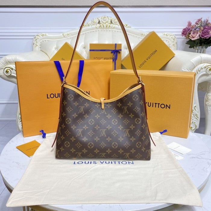 Louis Vuitton Monogram Canvas CarryAll PM Handbag M46203