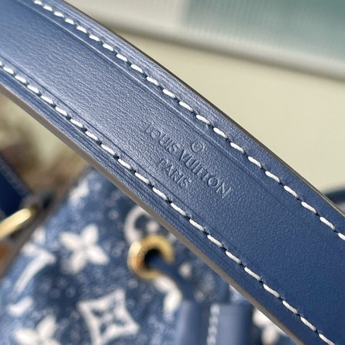 Louis Vuitton Monogram Denim Petit Noe Bag M59606