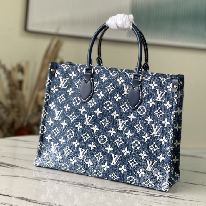 Louis Vuitton Monogram Denim OnTheGo MM M59608