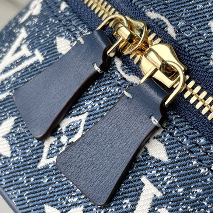 Louis Vuitton Monogram Denim Square Bag M59611