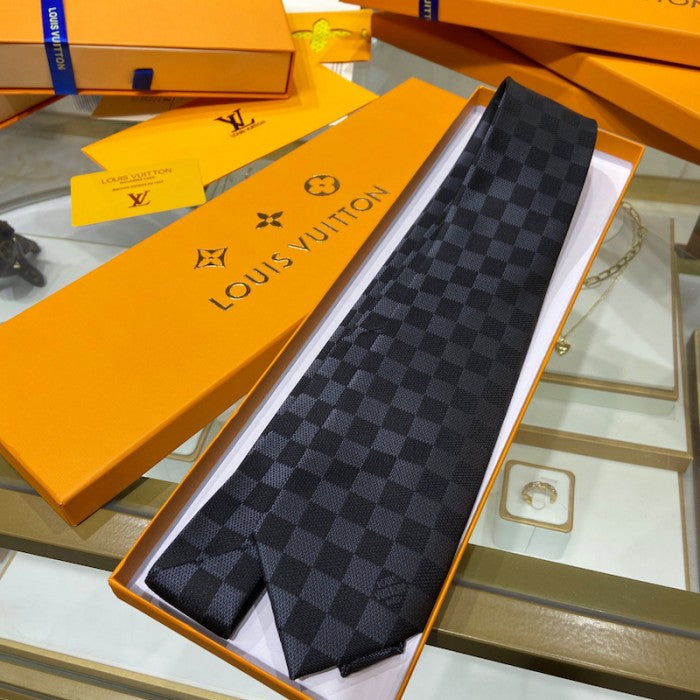 Louis Vuitton Damier Classique Tie Black M78752