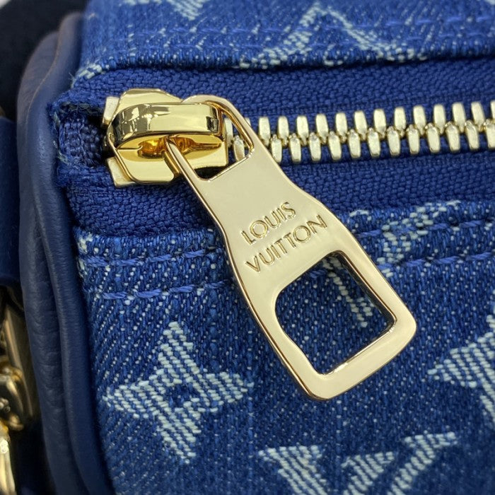 Louis Vuitton Monogram Denim Keepall XS bag M81011