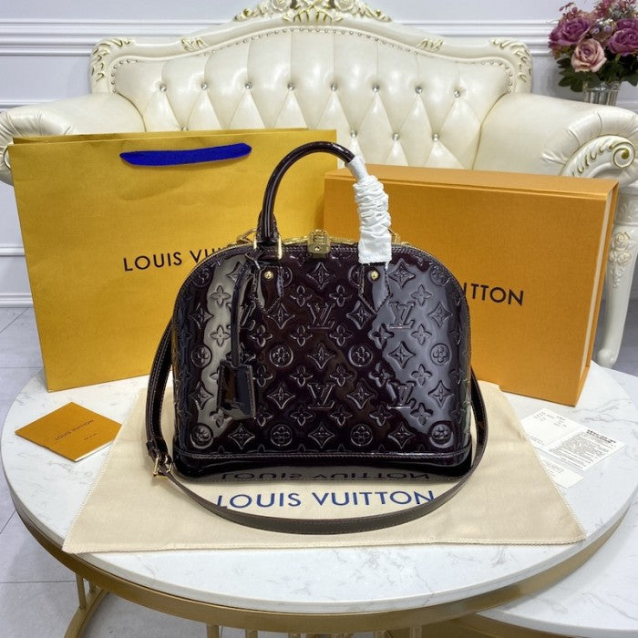 Louis Vuitton Monogram Vernis Alma PM M91611