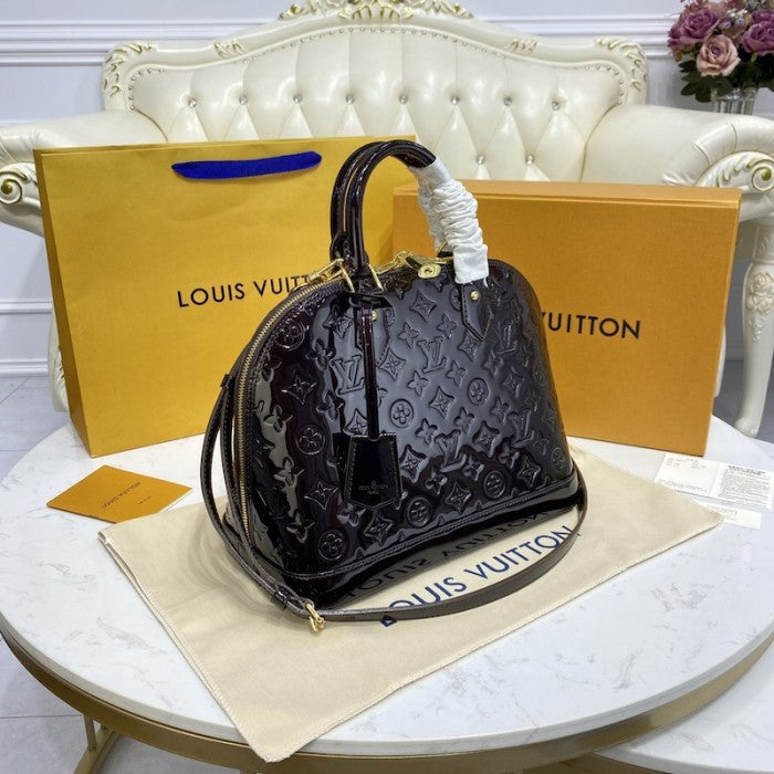 Louis Vuitton Monogram Vernis Alma PM M91611