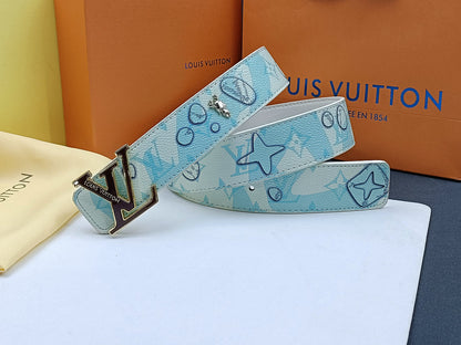 New Louis Vuitton belt men women LV