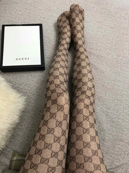 Gucci Black Inspired Tights