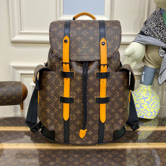 Louis Vuitton LV Unisex Christopher MM Backpack Bag