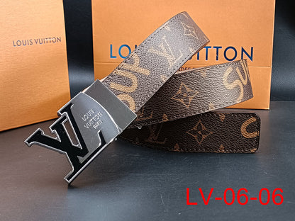 New Louis Vuitton belt men women LV