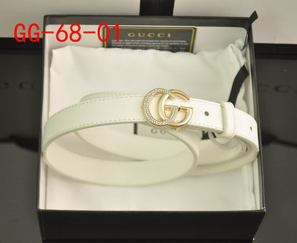 New Gucci GG Supreme Belt with G buckle women