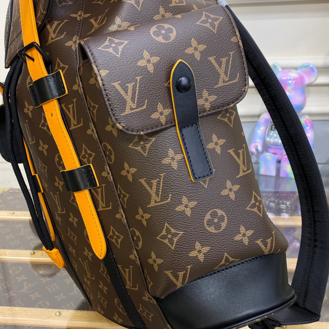 Louis Vuitton LV Unisex Christopher MM Backpack Bag