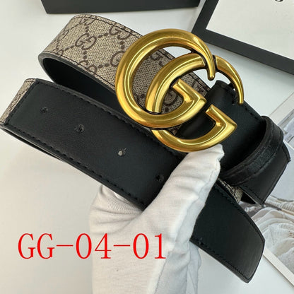 Gucci GG Supreme Belt with G buckle men women