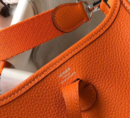 Hermes Evelyne III TPM Mini Bag In Clemence Leather