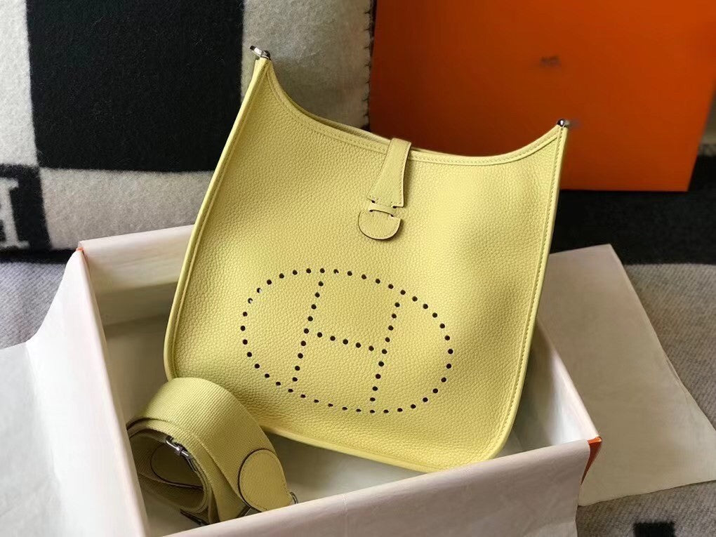 Hermes Evelyne III TPM Mini Bag In Clemence Leather