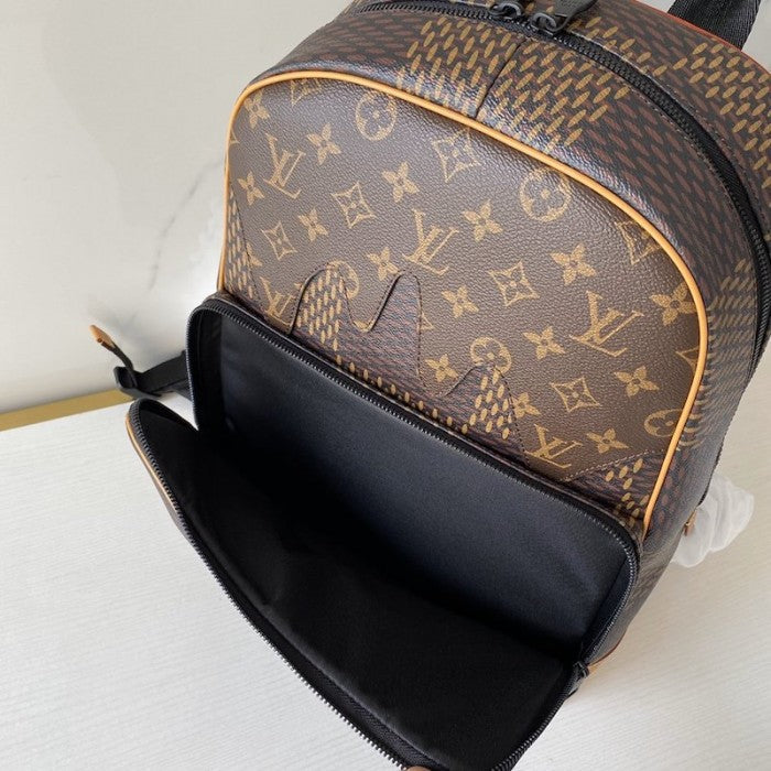 LV Giant Damier Ebene Campus Backpack N40380