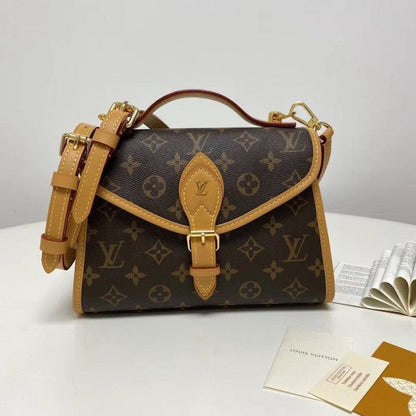 LV monogram canvas ivy handbags M44919