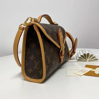 LV monogram canvas ivy handbags M44919