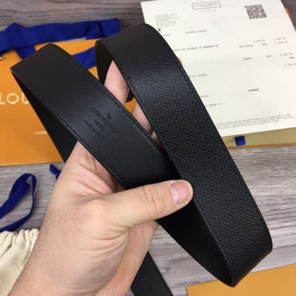 Louis Vuitton Initiales 35mm Taiga Leather Belt M6897