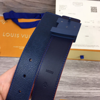 Louis Vuitton Initiales 35mm Taiga Leather Belt M9333