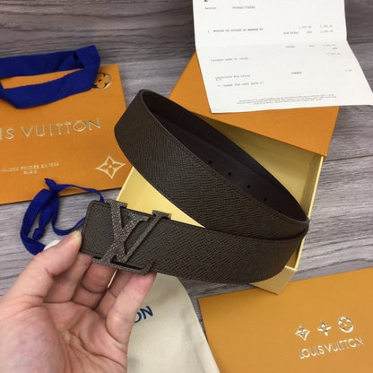 Louis Vuitton Initiales 35mm Taiga Leather Belt M9351