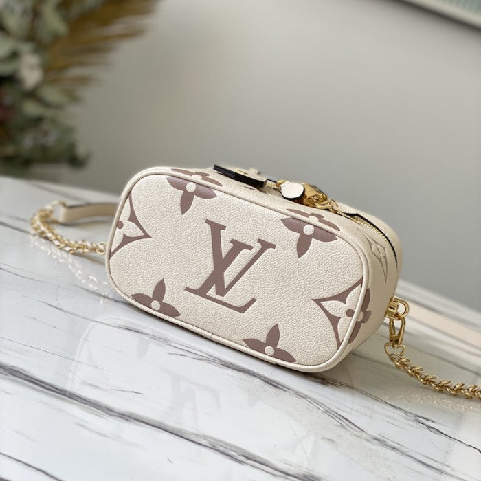 LV Monogram Empreinte Bicolor Vanity PM M45599