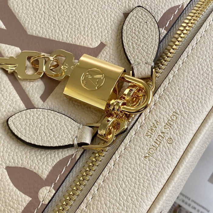 LV Monogram Empreinte Bicolor Vanity PM M45599