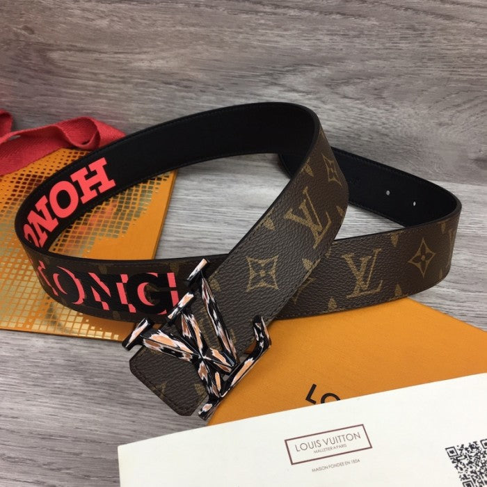 Louis Vuitton LV Pyramide Cities Exclusive 40MM Reversible Belt M0490