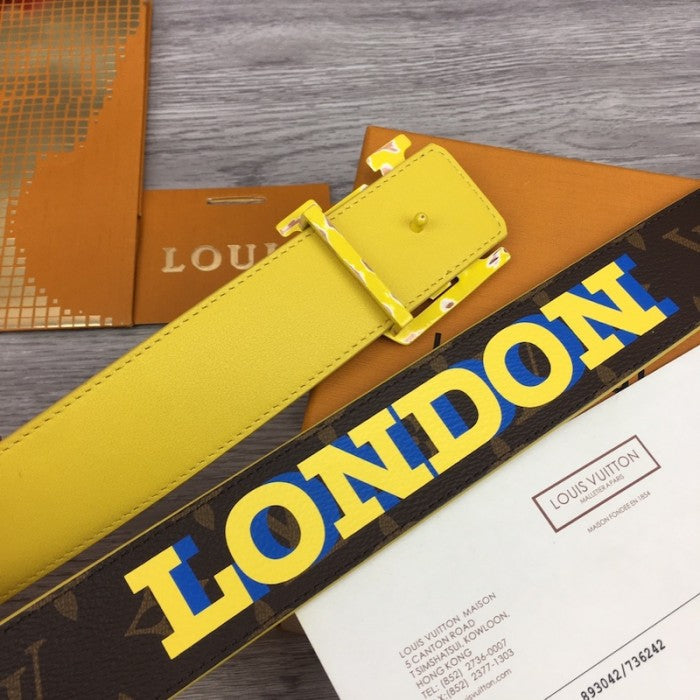 Louis Vuitton LV Pyramide Cities Exclusive 40MM Reversible Belt M0496